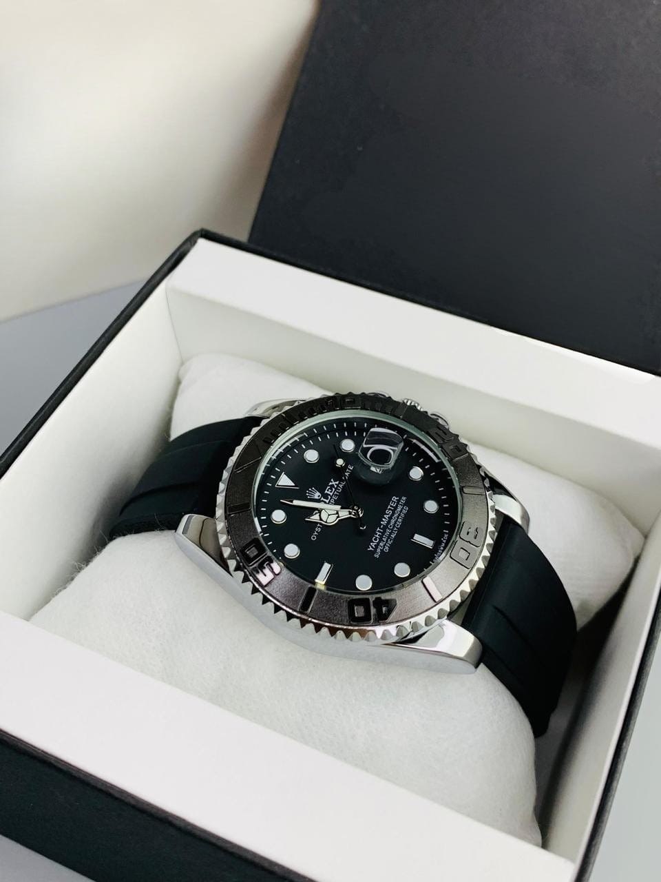 YM Straps Silver Black