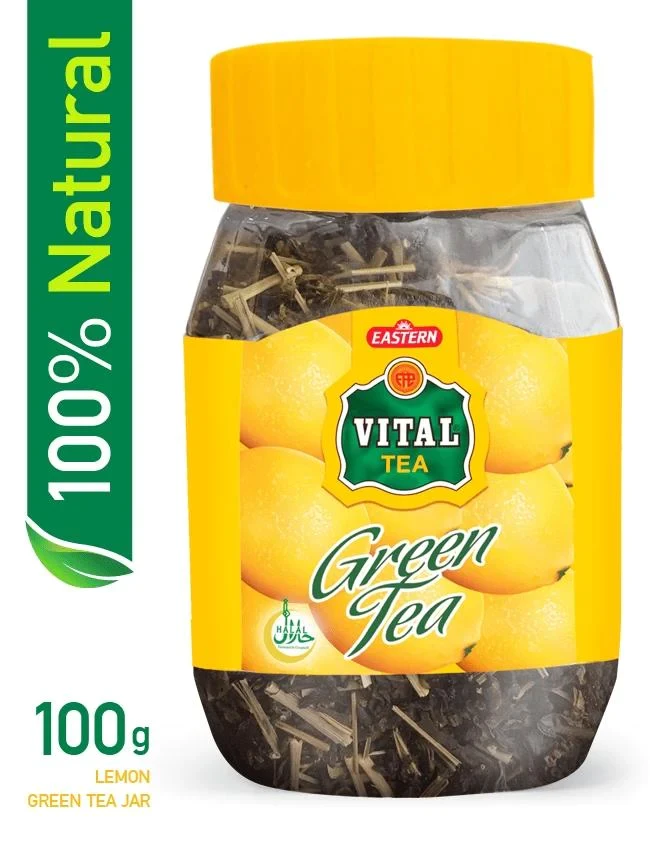Vital Green Tea Lemon Jar