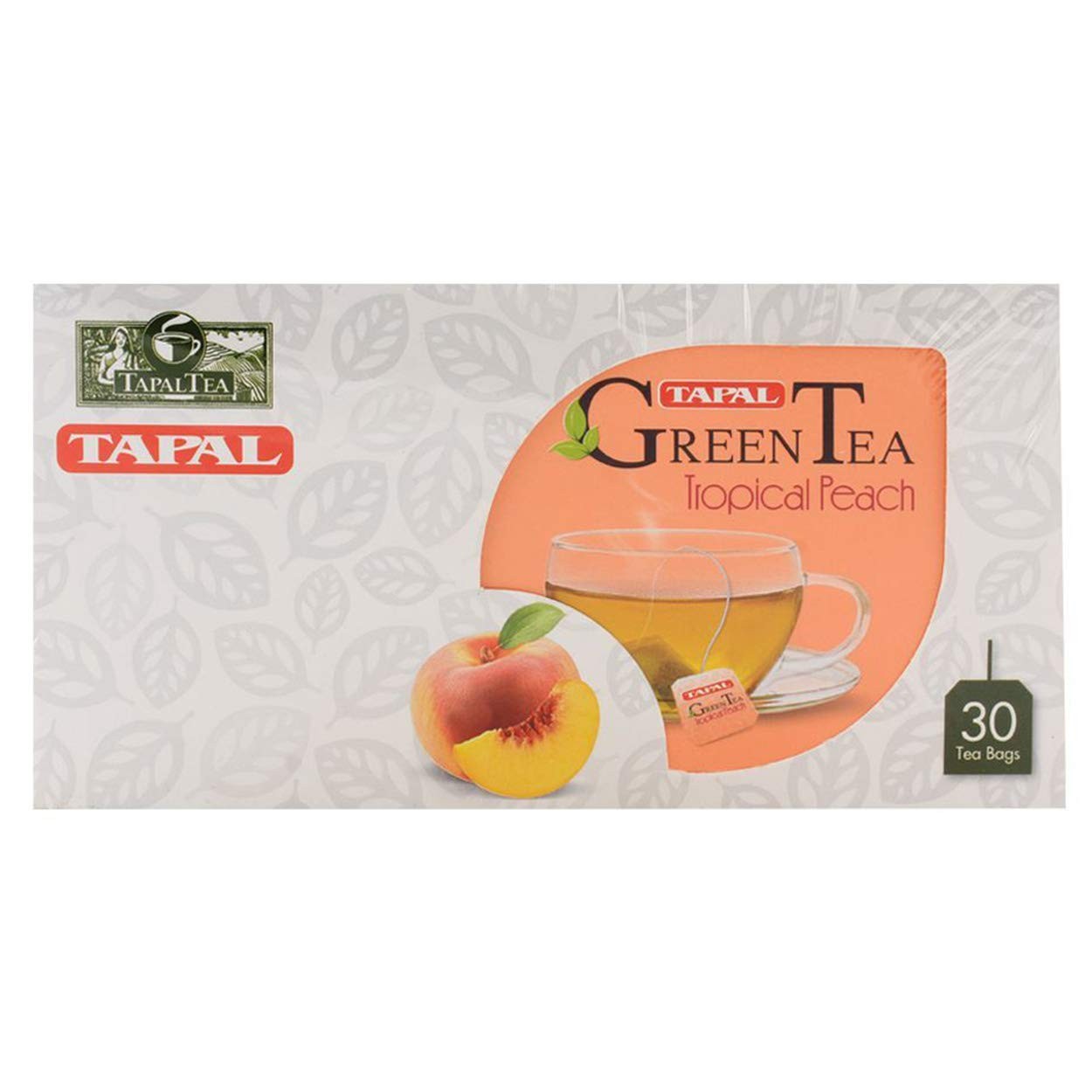 Tapal Tea Green Tea Bag Tropical Peach